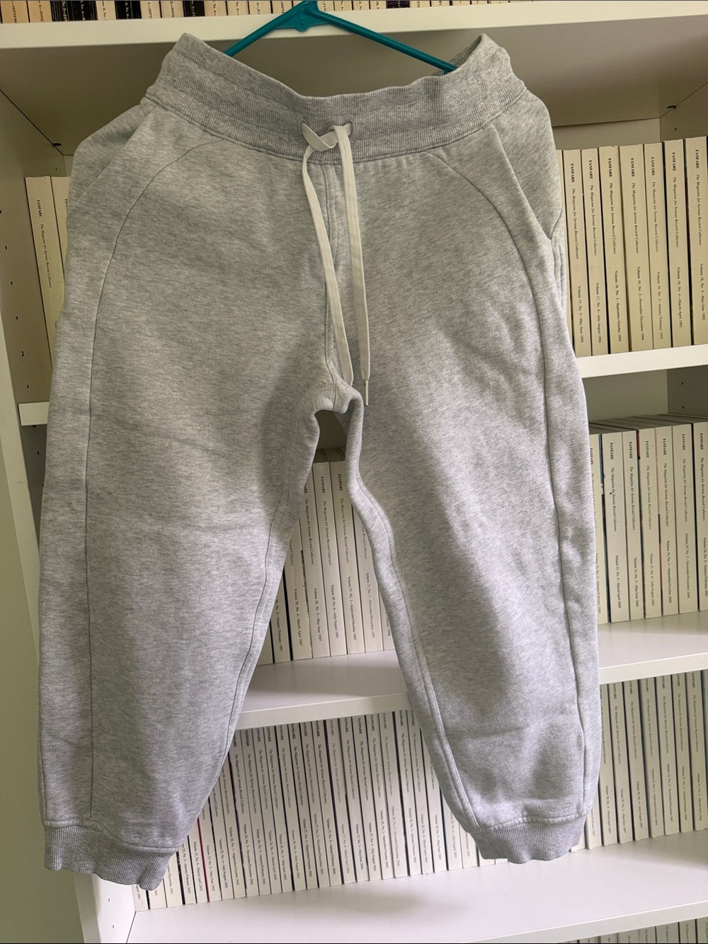 lululemon athletica Light Gray Drawstring Jogger Pants